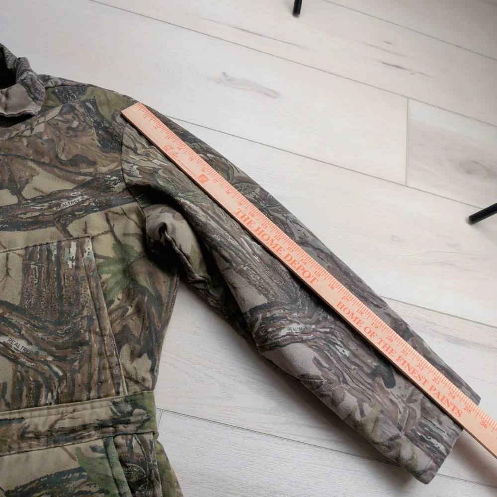 Vintage Walls Blizzard-Pruf Realtree Camo Insulated Coveralls Mens L Tall USA